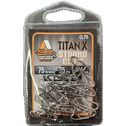 Addya Titan X Heavy-Duty Fishing Clips 1