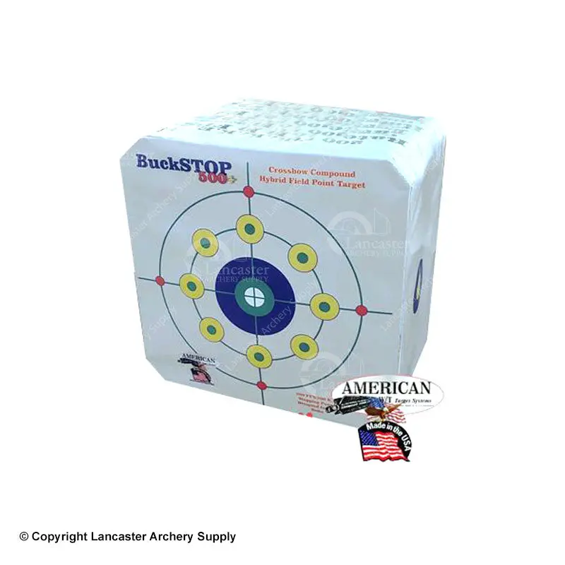 American Whitetail Buckstop 500+ Crossbow Target – High-Density Foam 1