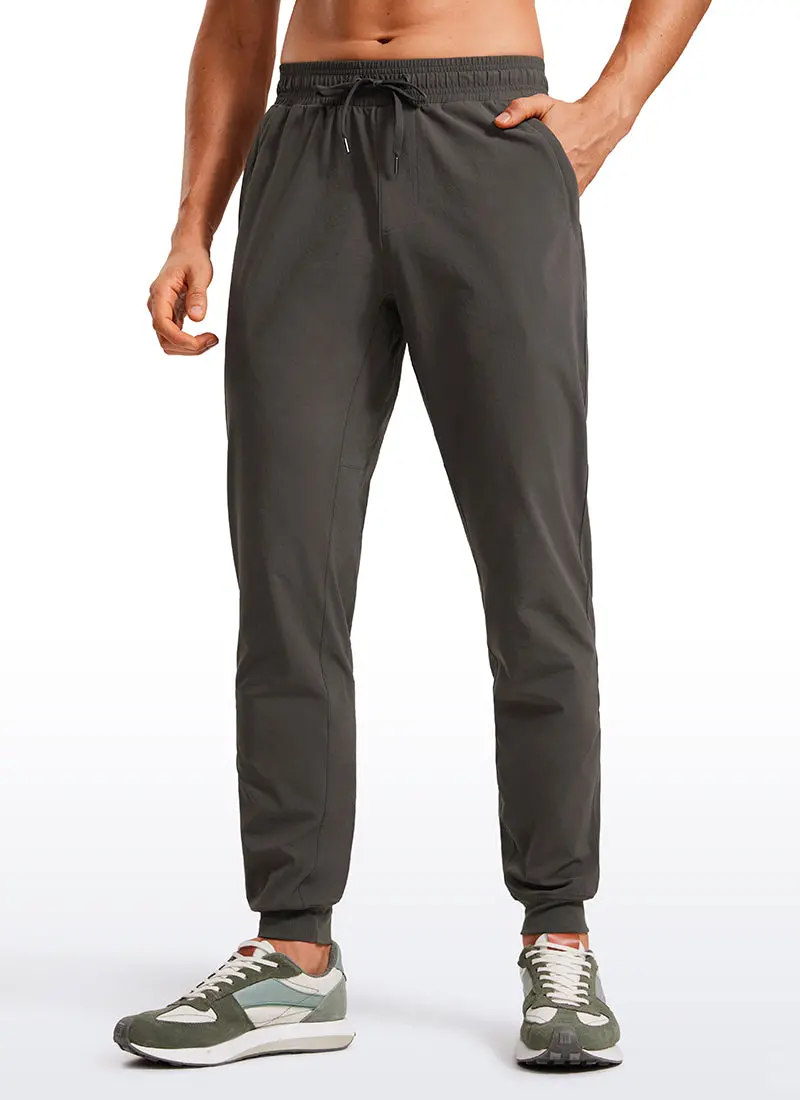 Athletic Water-Resistant Joggers With Zippered Pockets – 31 Inch Inseam, Streamlined Design 1