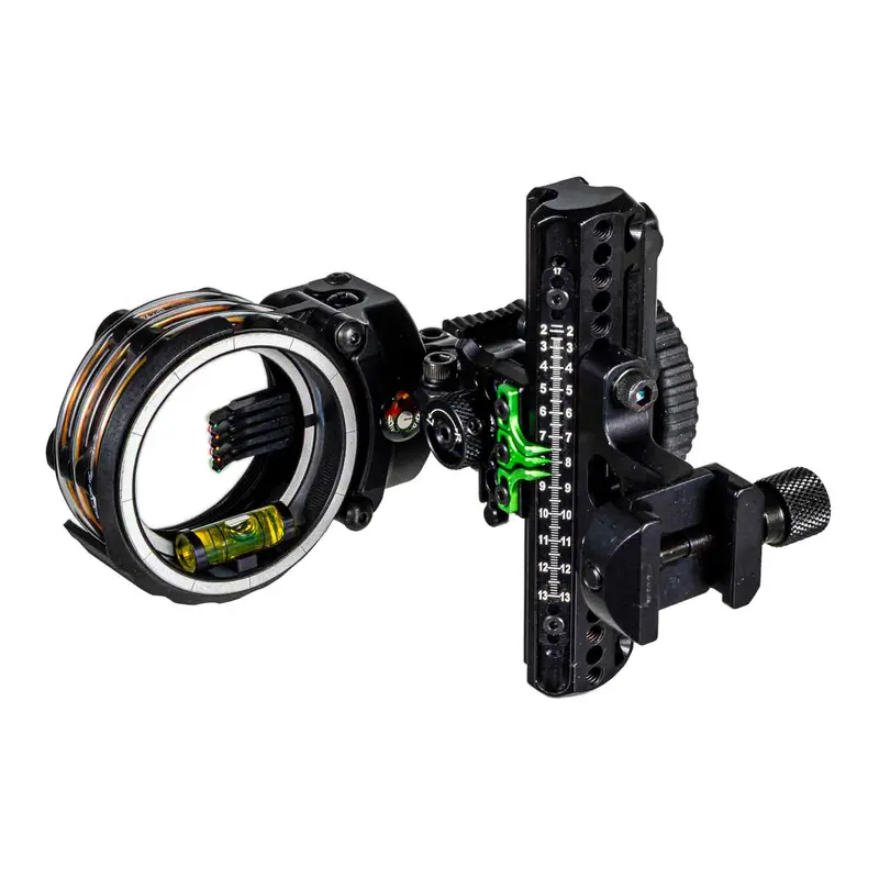 Axcel Driver Picatinny-Mounted 5-Pin Slider Sight With Accustat Ii Micro-Adjustment (.010" Pin Size) 1