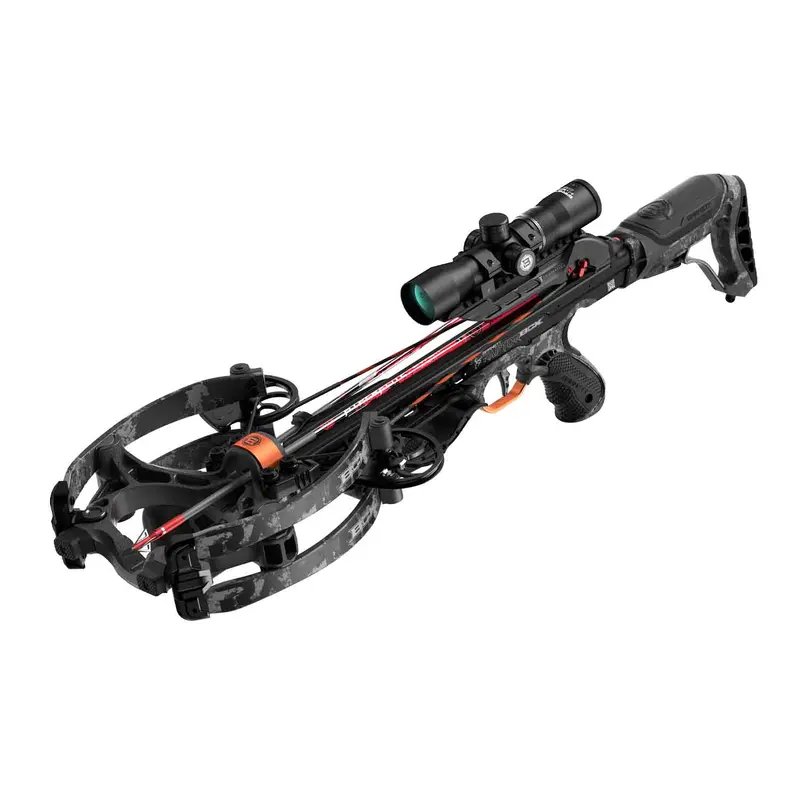 Barnett Hyper Raptor Bcx Crossbow Bundle With Precision Reticle Scope 1