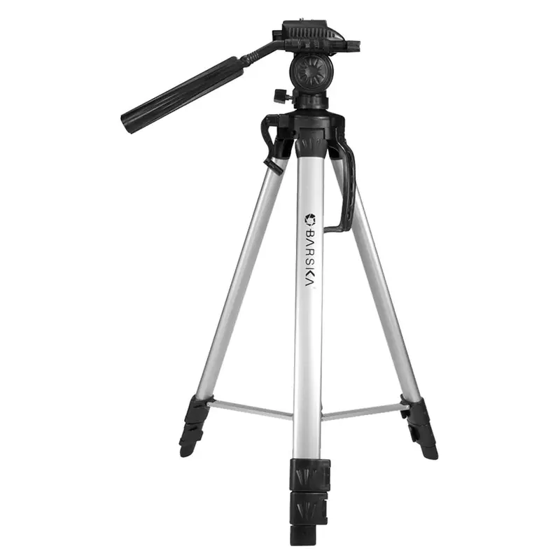 Barska Deluxe Aluminum Tripod – Stable Platform For Scopes And Cameras 1