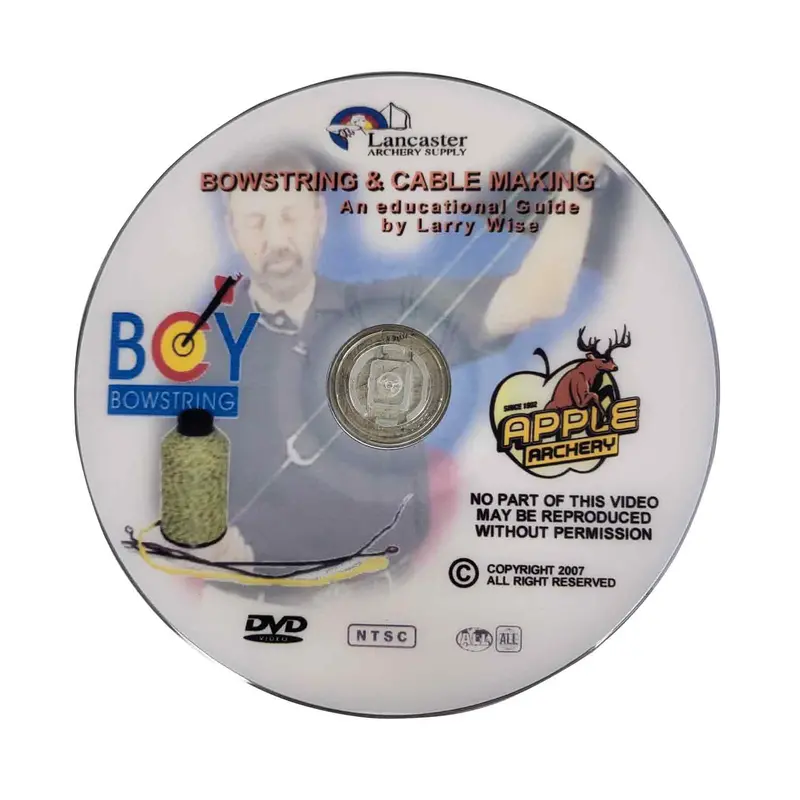 Bcy String & Cable Building Guide Dvd Featuring Larry Wise 1