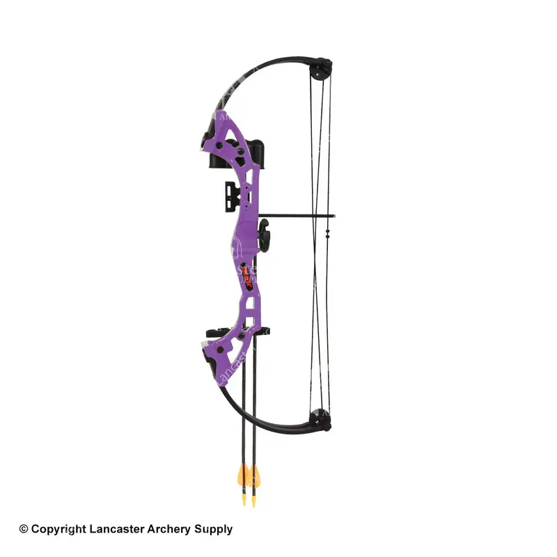 Bear Brave Youth Bow Set – Fluorescent Purple 1