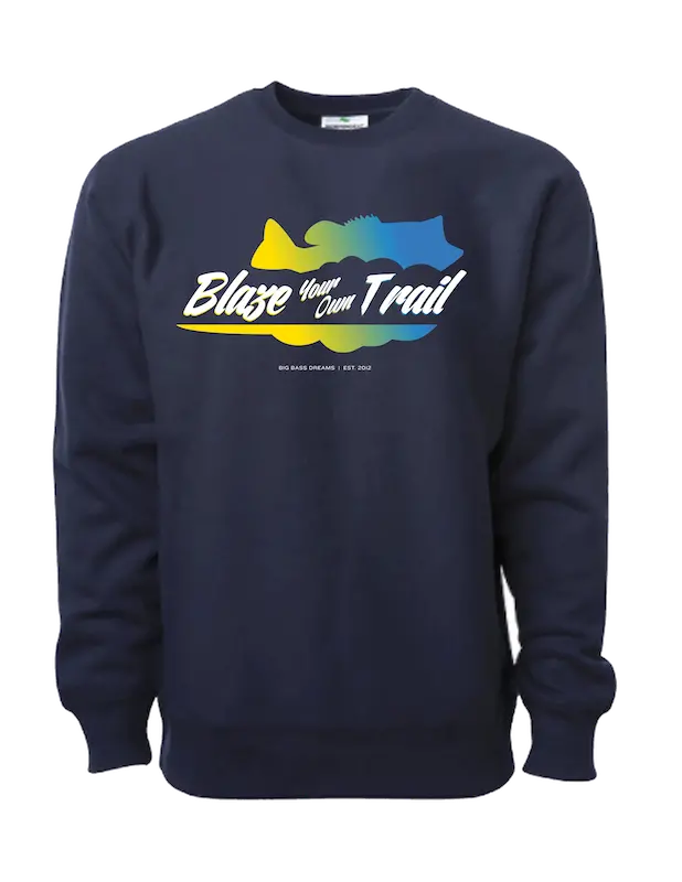 Big Bass Dreams Blaze Your Own Trail Hoodie 1