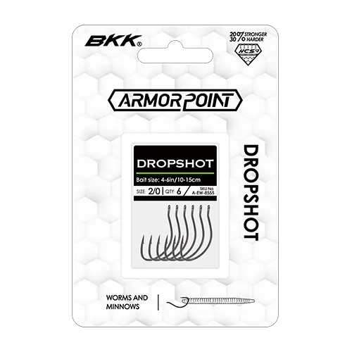Bkk Armor Point Drop Shot Hook – Fine-Wire Sensitivity Design 1