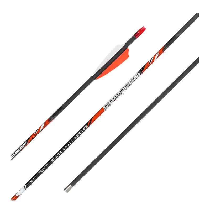 Black Eagle Rampage V2 Precision-Fletched Arrows – .001 Spine 1