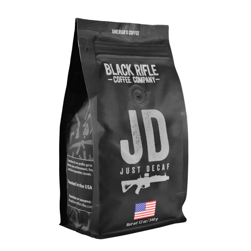 Black Rifle Coffee Just Decaf Whole Bean Roast 1