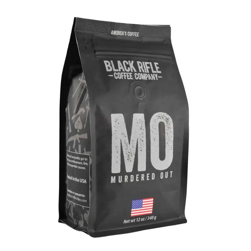 Black Rifle Coffee Murdered Out Dark Roast Whole Beans 1