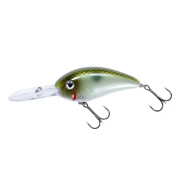 Bomber Fat Free Shad Gen 2 Crankbait – Wide-Wobble Flat-Sided Minnow 1