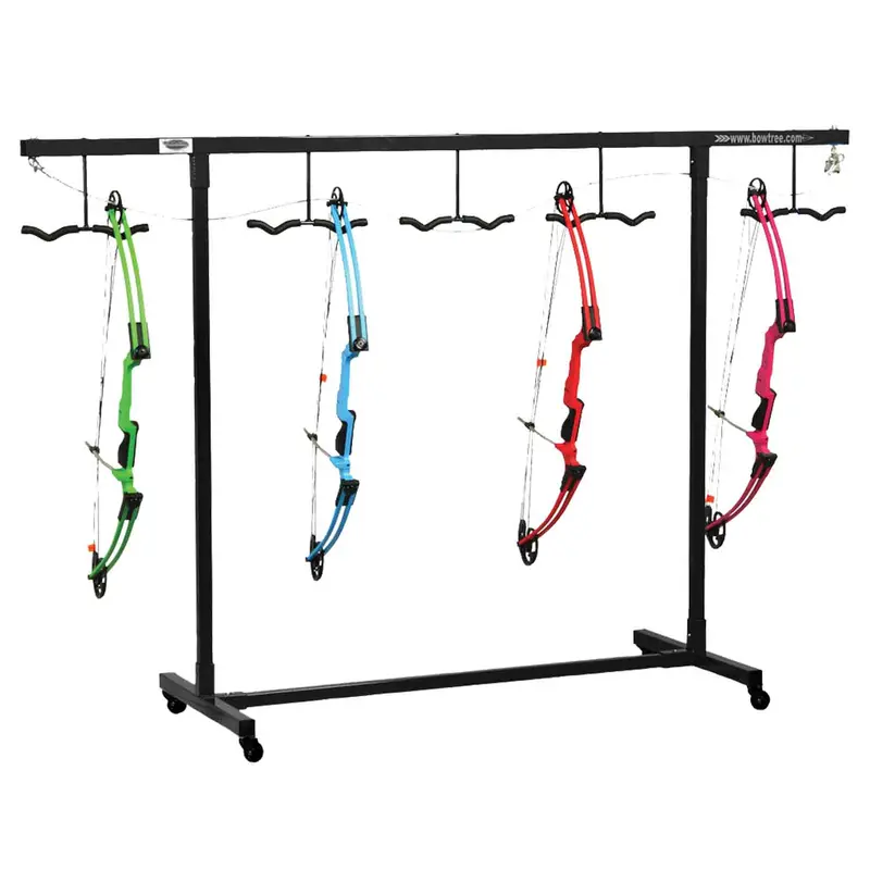 Bowtree 10-Slot Floor-Standing Bow Rack 1