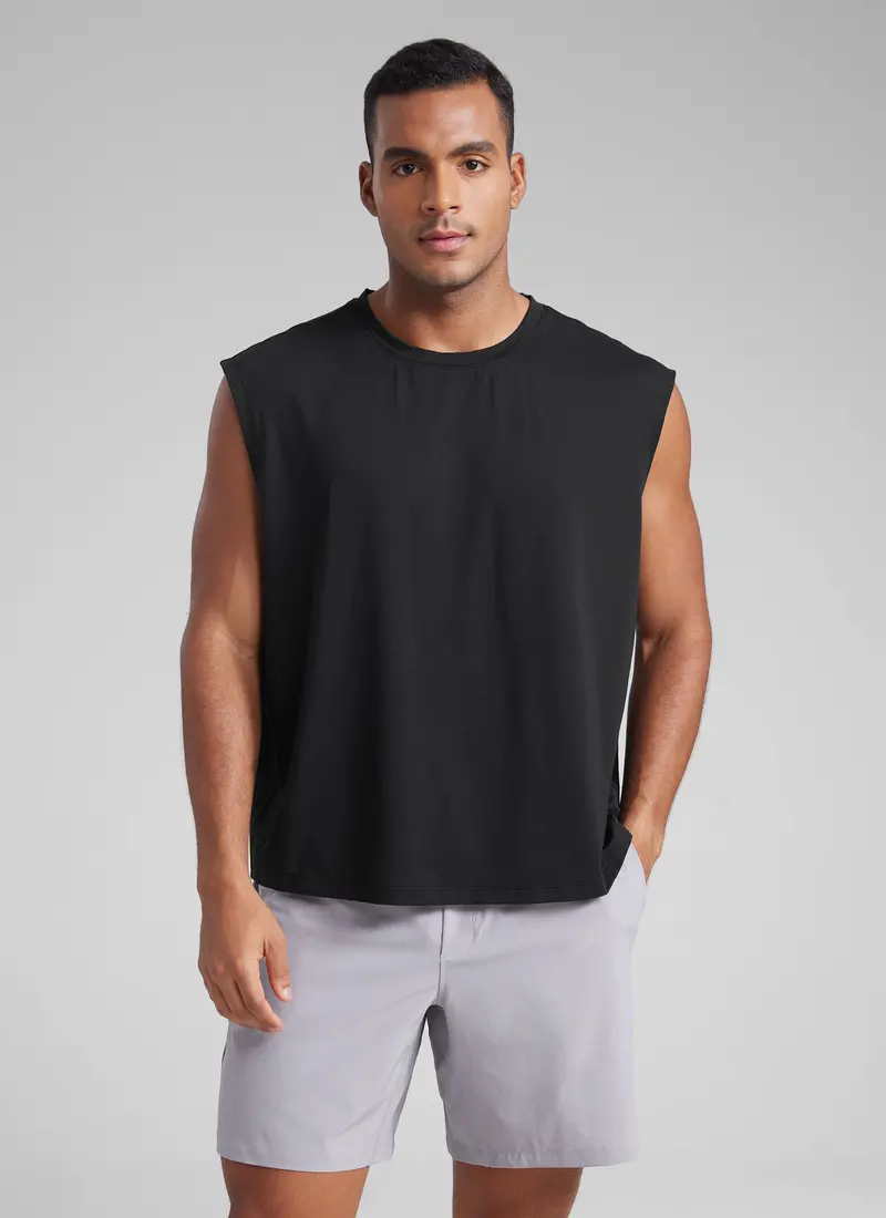 Breathable Mesh Workout Tank – Sleeveless Performance Top 1