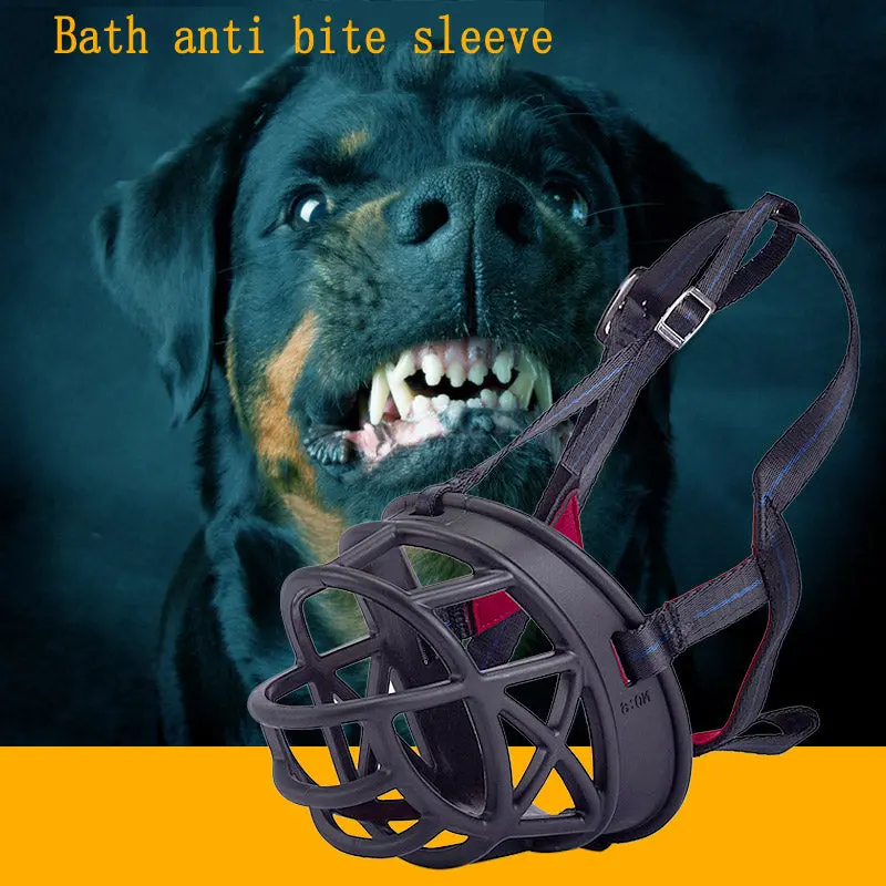 Breathable Safety Muzzle For Dogs To Prevent Biting 1