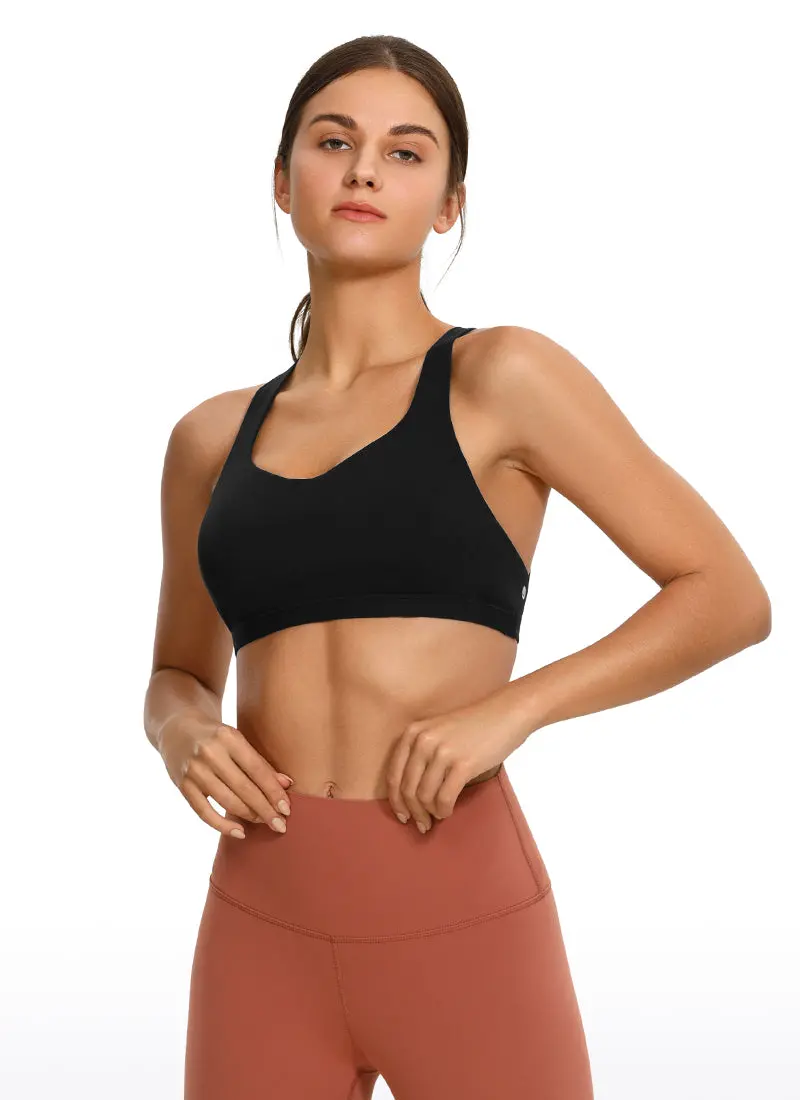 Brushed Nakedfeel Bra – Criss-Cross Back Design 1