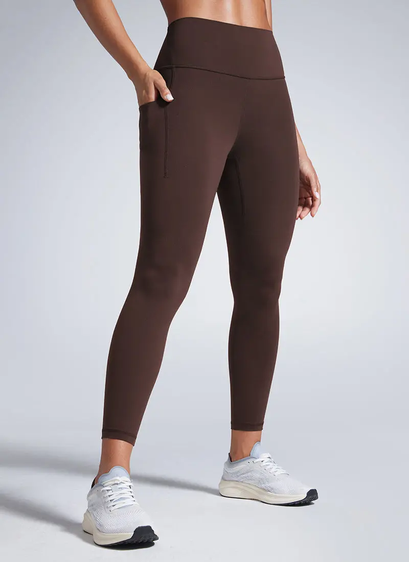 Butterbreeze High-Performance Pocket Leggings – 25 Inch Inseam, Sweat-Wicking Fit 1
