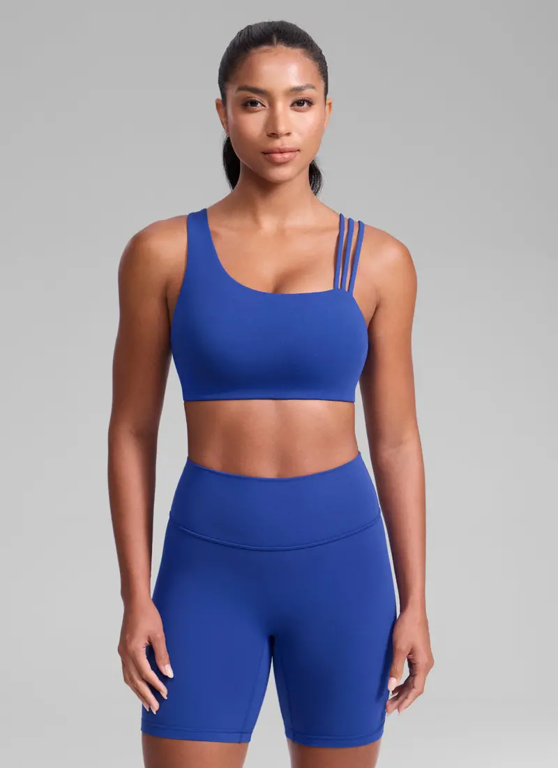Butterlift Asymmetrical Strap Sports Bra 1