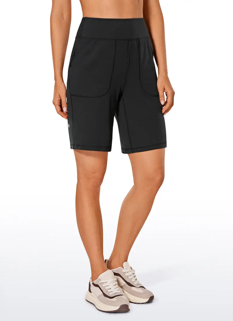 Butterlift Bermuda Shorts – Pockets, 9-Inch Inseam, Versatile Fit 1