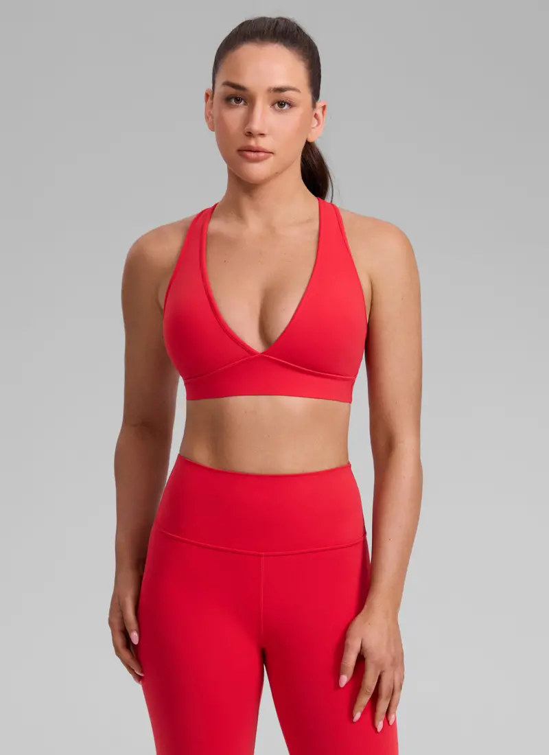 Butterlift Wide-Strap Cross-Back Sports Bra 1