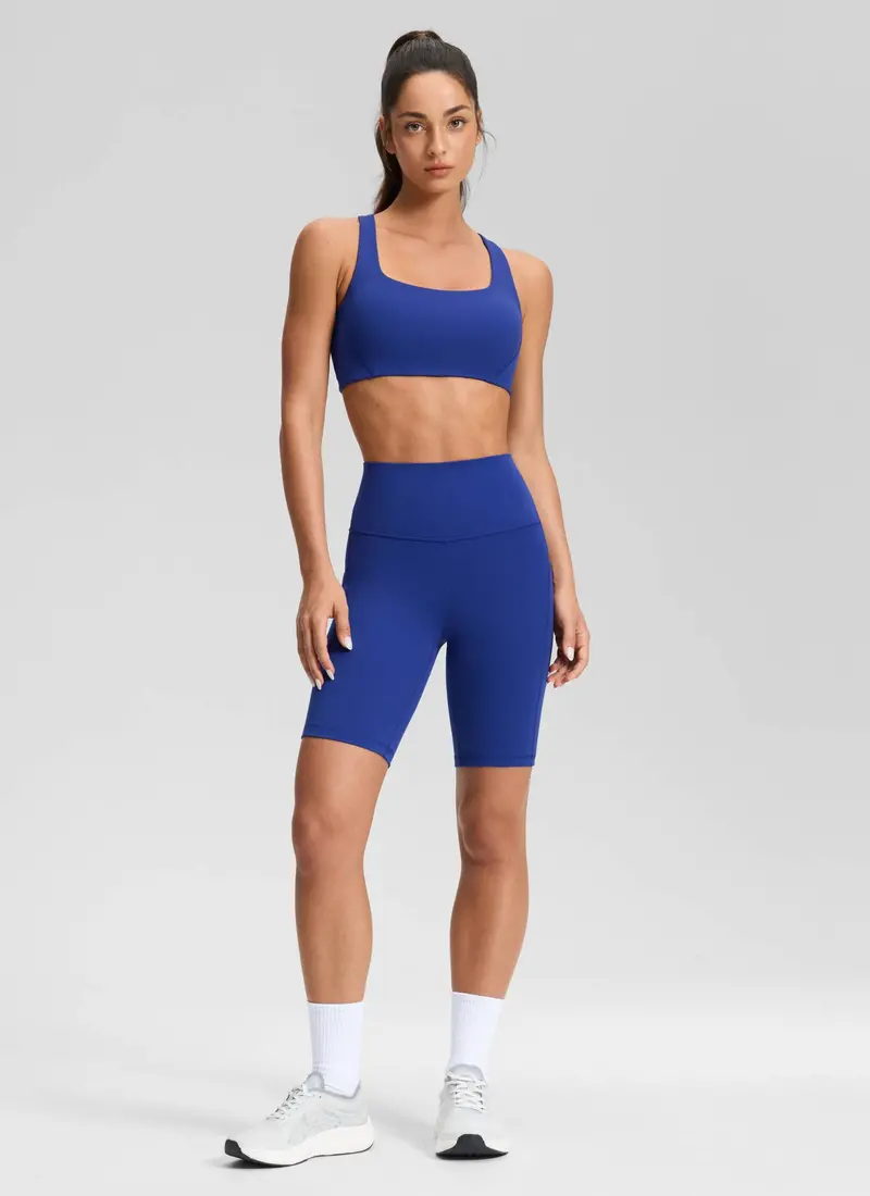Butterluxe 8-Inch Pocket Yoga Shorts For Girls 3