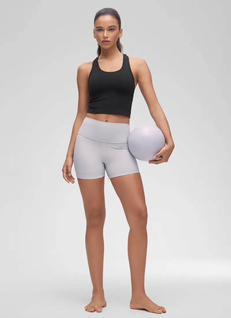 Butterluxe Cropped Racerback Tank Top 1