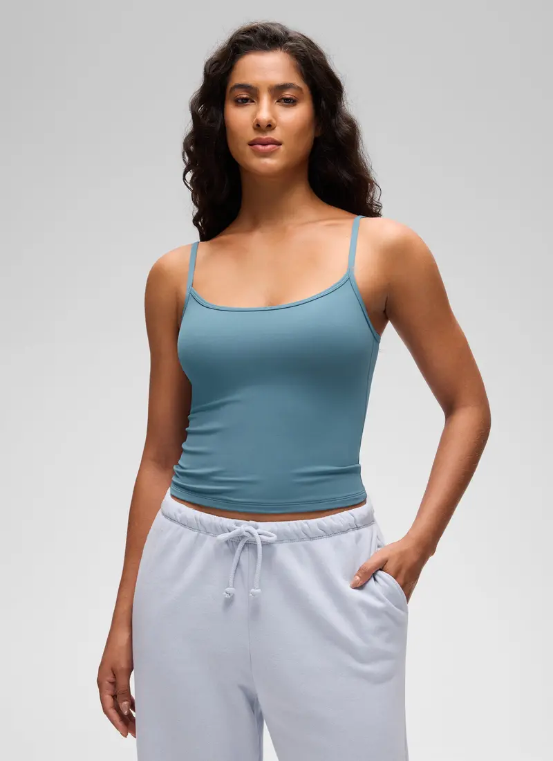 Butterluxe Double-Lined Adjustable-Strap Tank Top 1