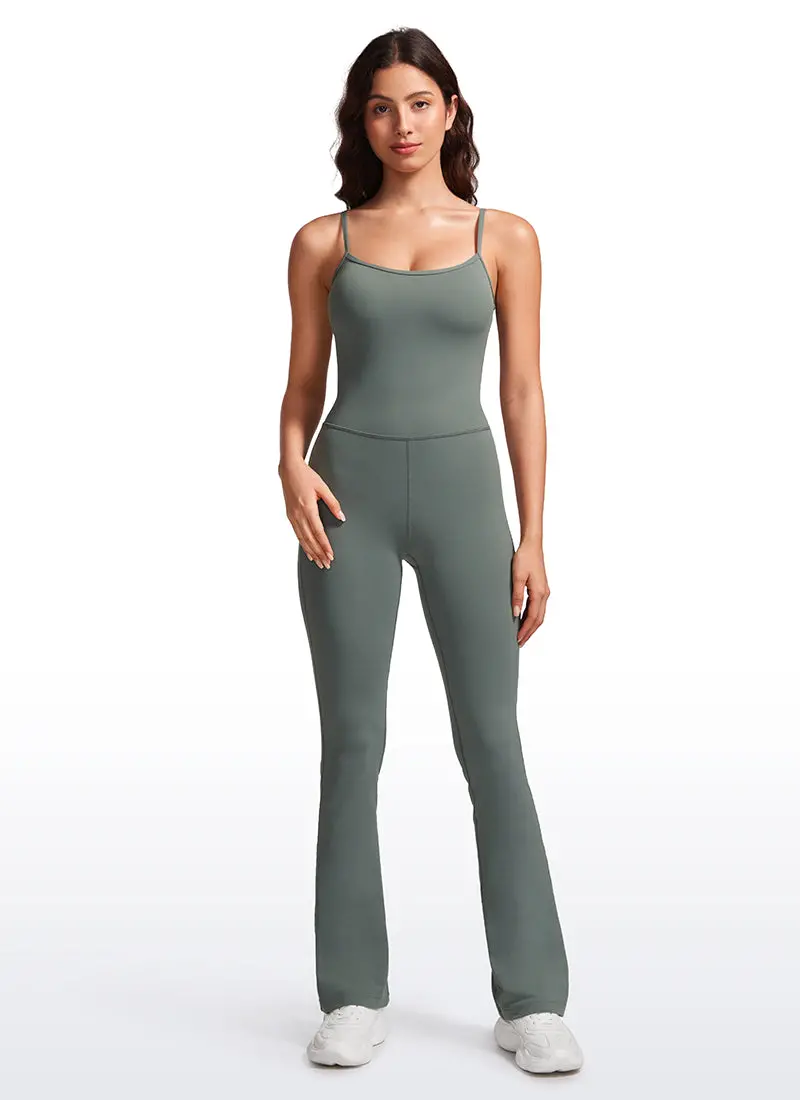 Butterluxe Flare Jumpsuit – Built-In Bra & 30-Inch Inseam 1