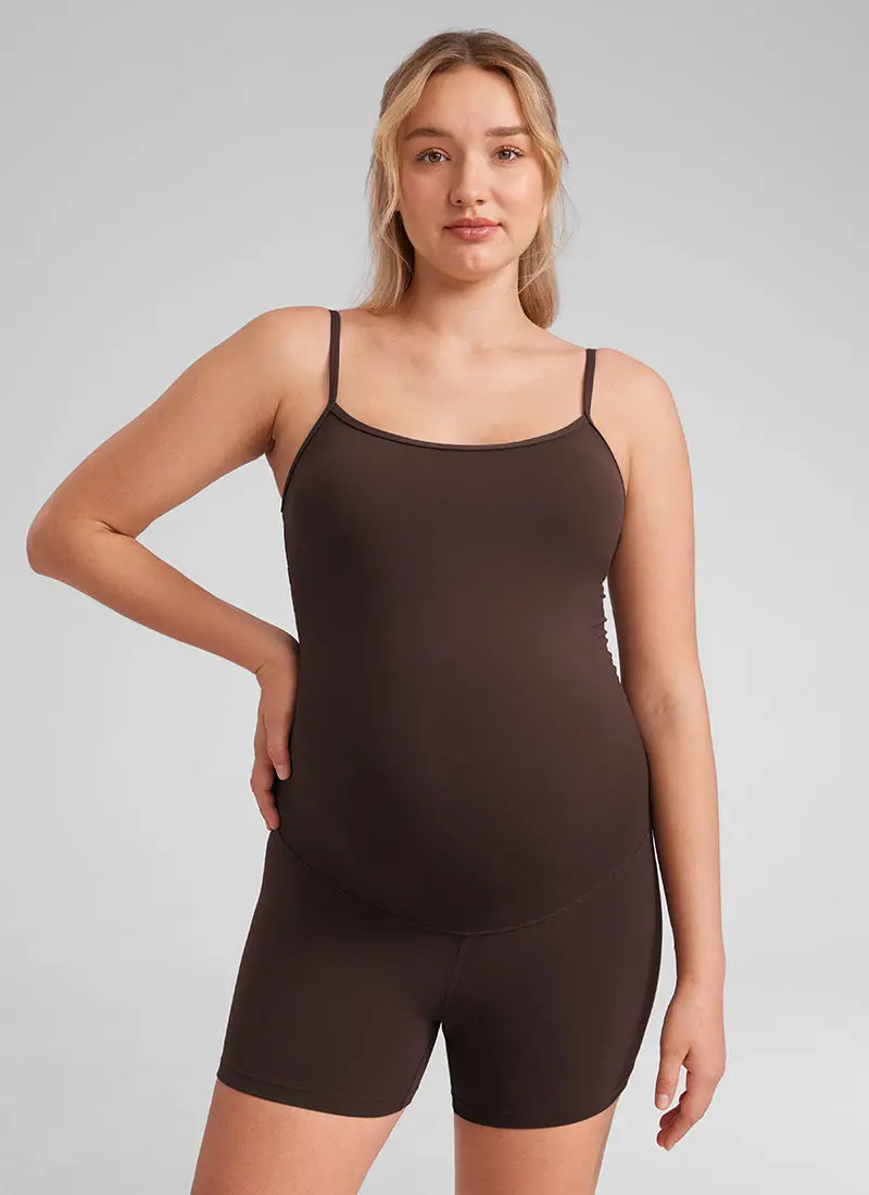 Butterluxe Maternity Romper Shorts – 4 Inch Inseam, Stretchy & Supportive For Pregnancy 1