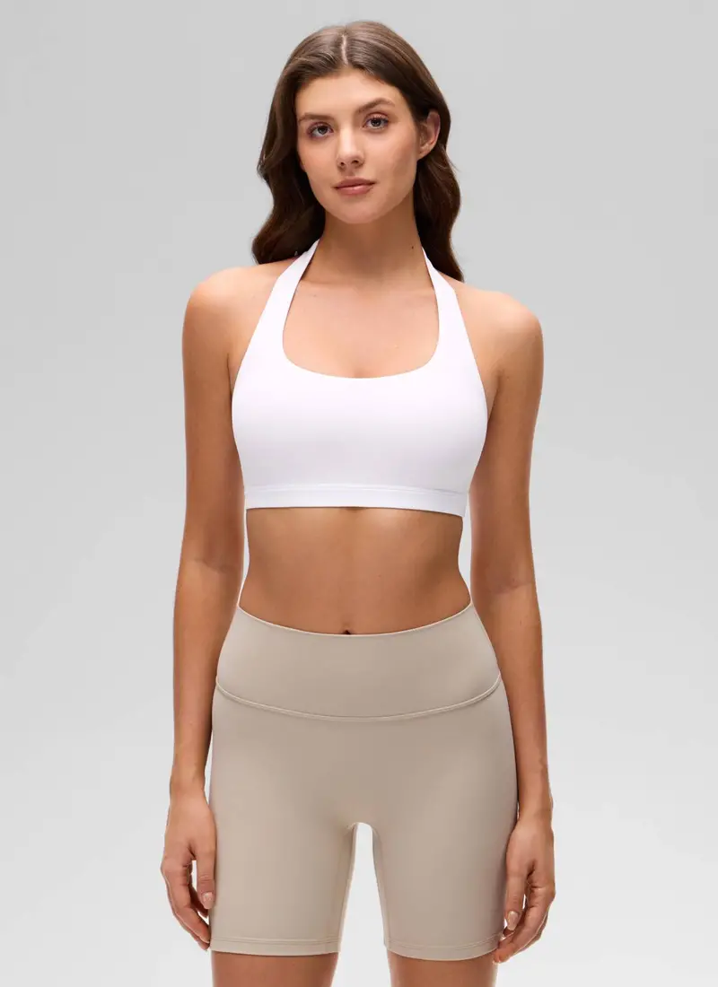 Butterluxe Scoop-Neck Open-Back Sports Bra 1