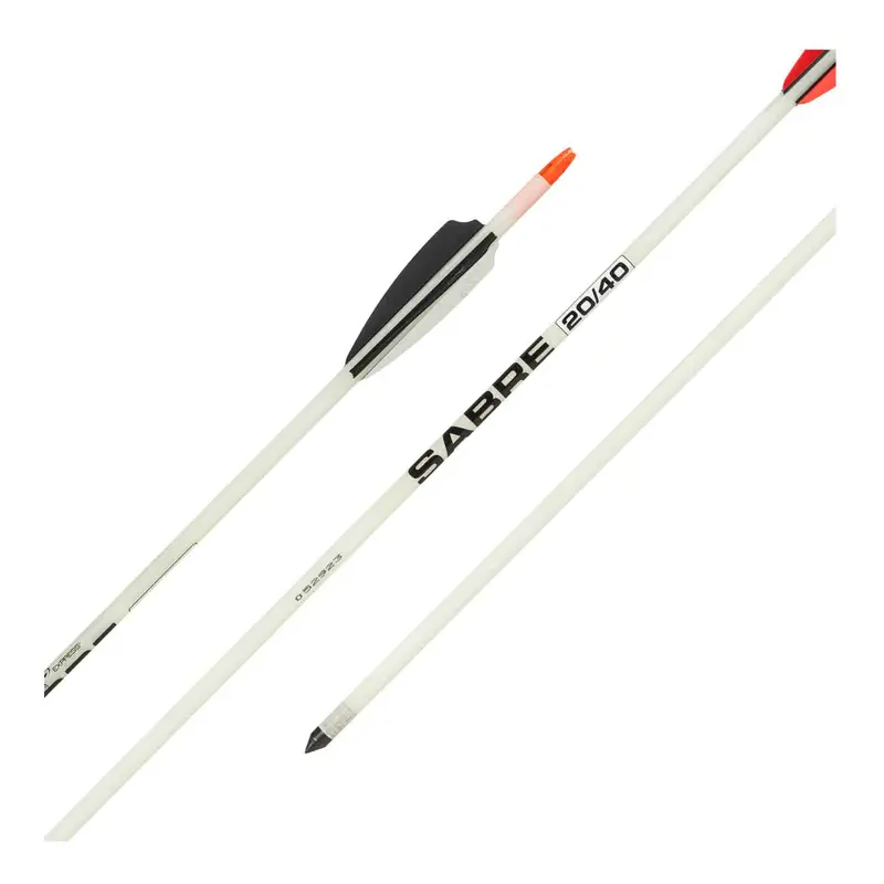 Carbon Express Sabre 2040 Youth Lighted Arrows – 3-Arrow Set 1