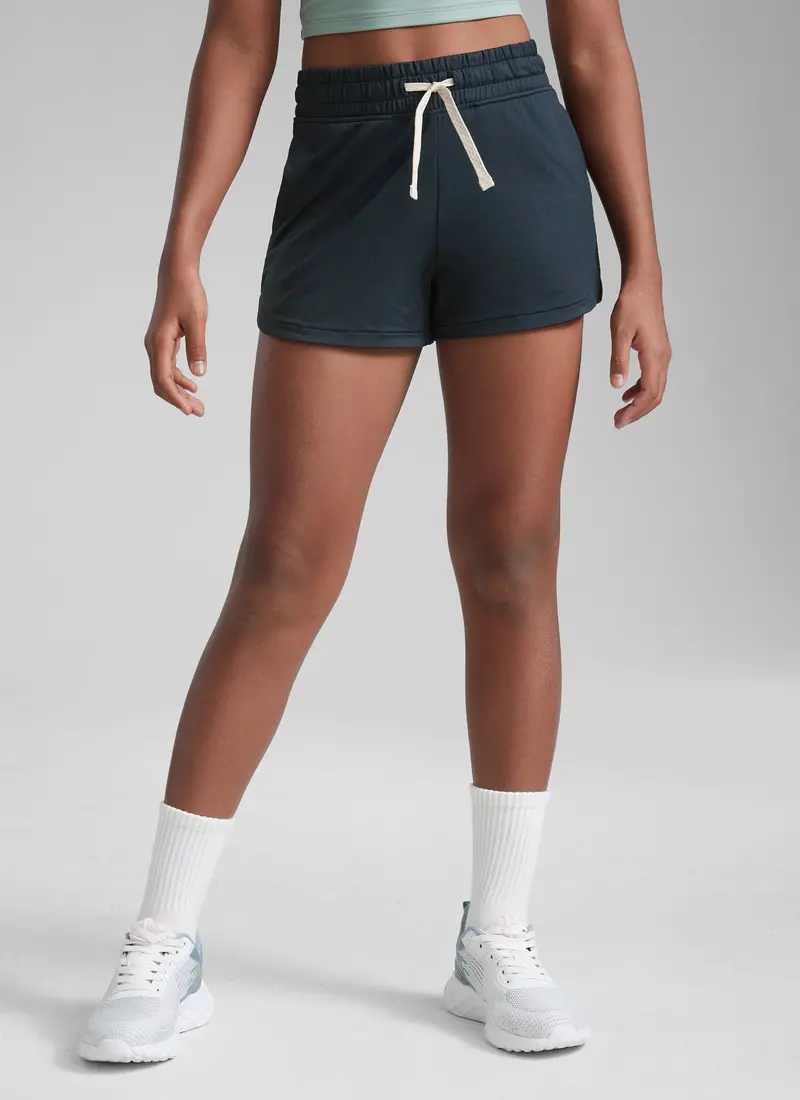 Cloud Jersey Dolphin-Pocket Sweat Shorts For Girls 1