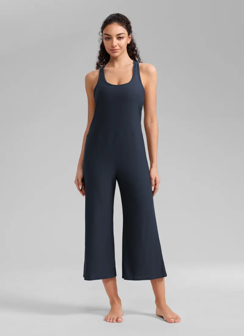 Cloudweight Wide-Leg Racerback Jumpsuit 1
