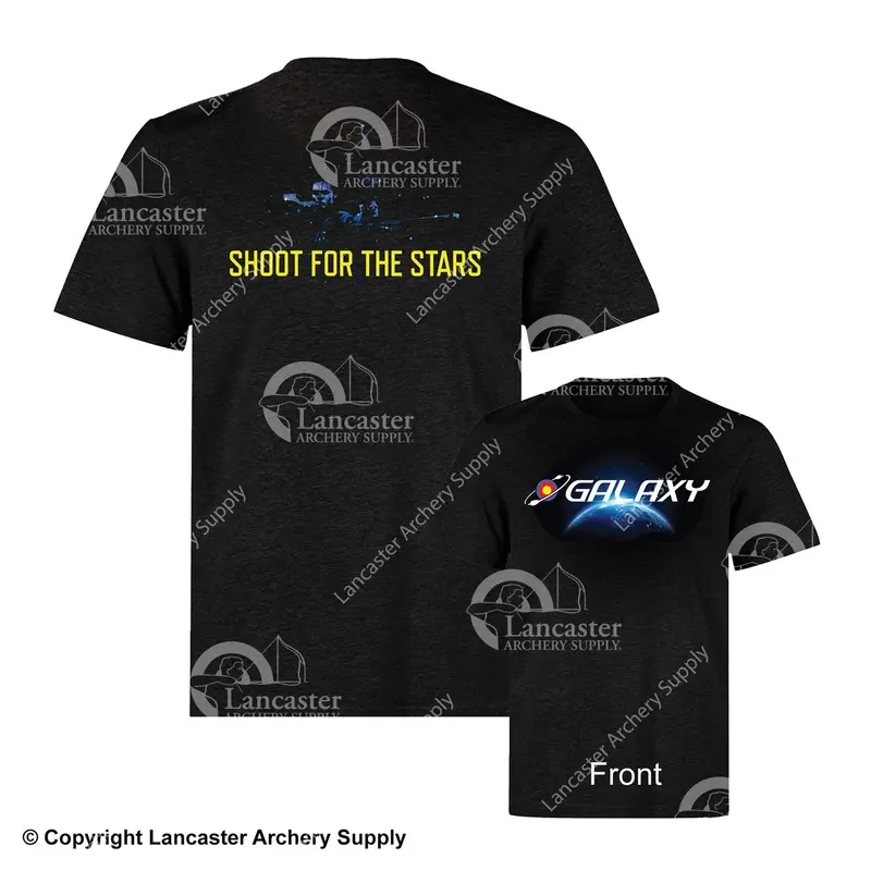 Galaxy Archery Cosmic Design Performance T-Shirt 1