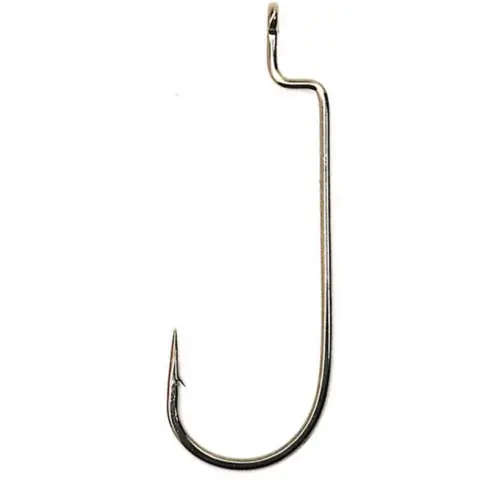 Gamakatsu Offset Worm Hook – Round Bend, Bulk Pack 1
