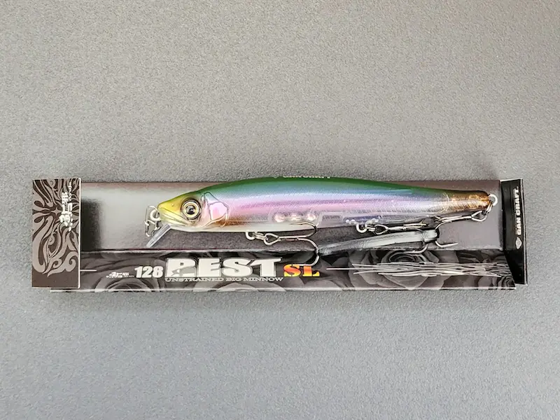 Gan Craft Rest 128Sl Unrestrained Minnow Lure 1
