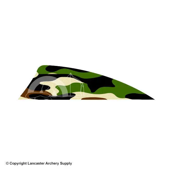 Gateway 2-Inch Rayzr Camo Printz Arrow Feather 1
