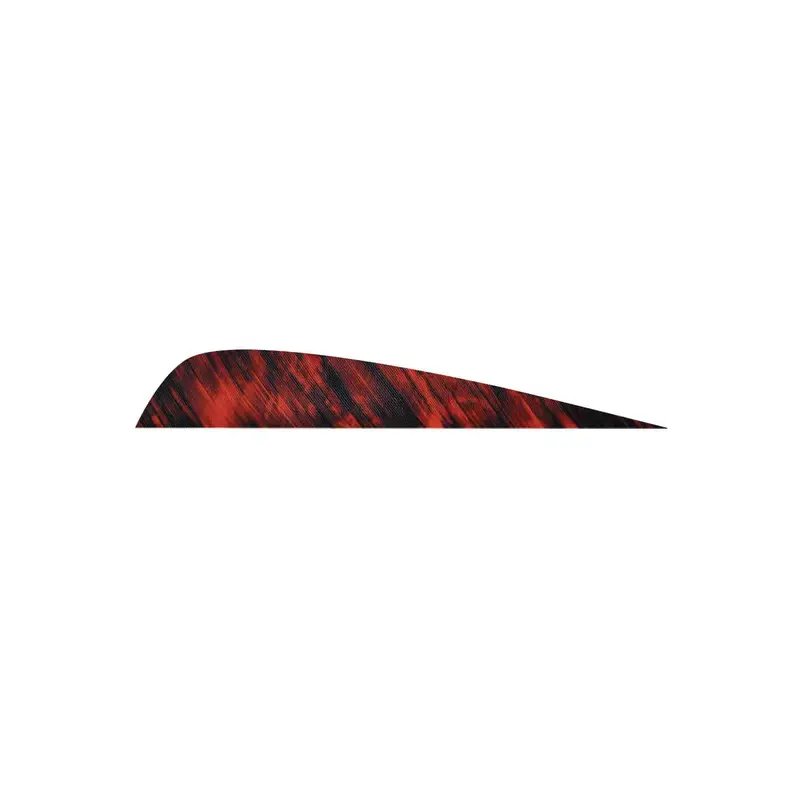 Gateway 4-Inch Parabolic Tre Camo Arrow Feather