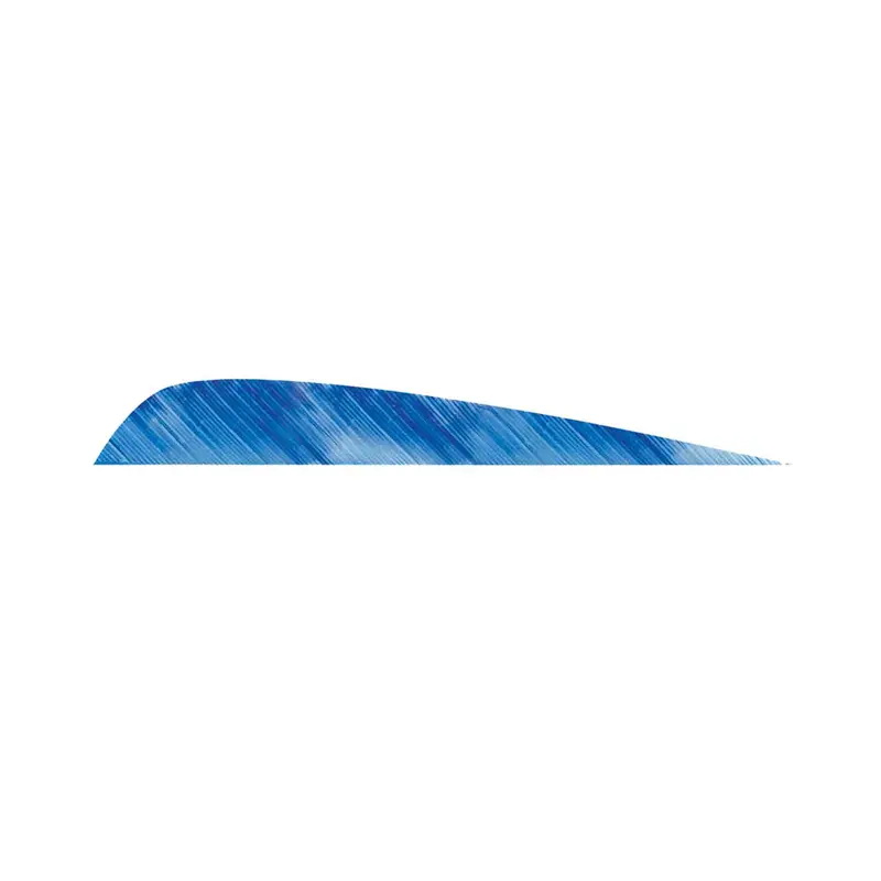 Gateway 5-Inch Parabolic Tre-Camo Feather