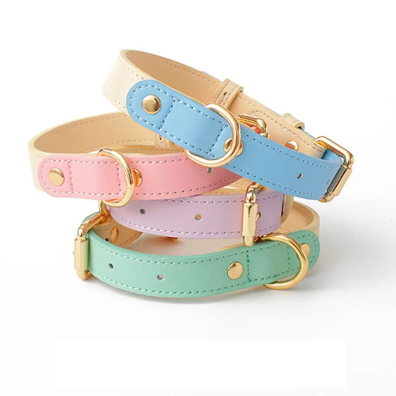 Genuine Leather Dog Collar For Medium To Large Breeds 1