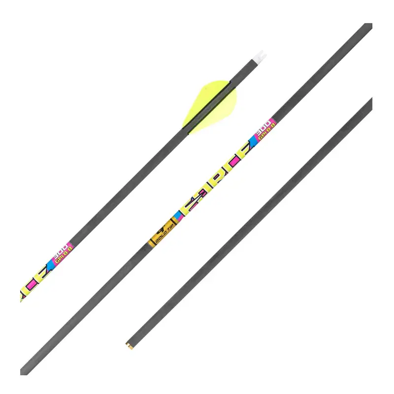 Gold Tip Force F.O.C. Pre-Fletched Arrows 1