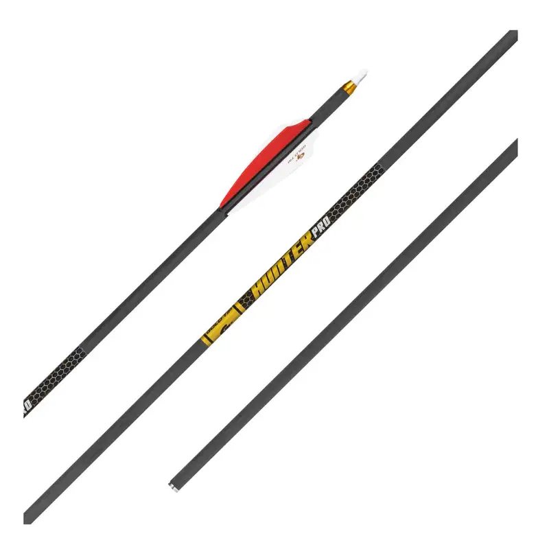 Gold Tip Hunter Pro 90° Four-Vane Fletched Arrows 1