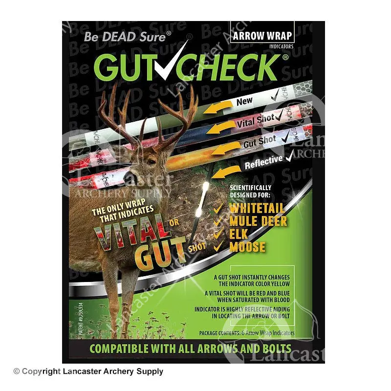Gutcheck Arrow Wrap Indicator System For Shot Tracking 1