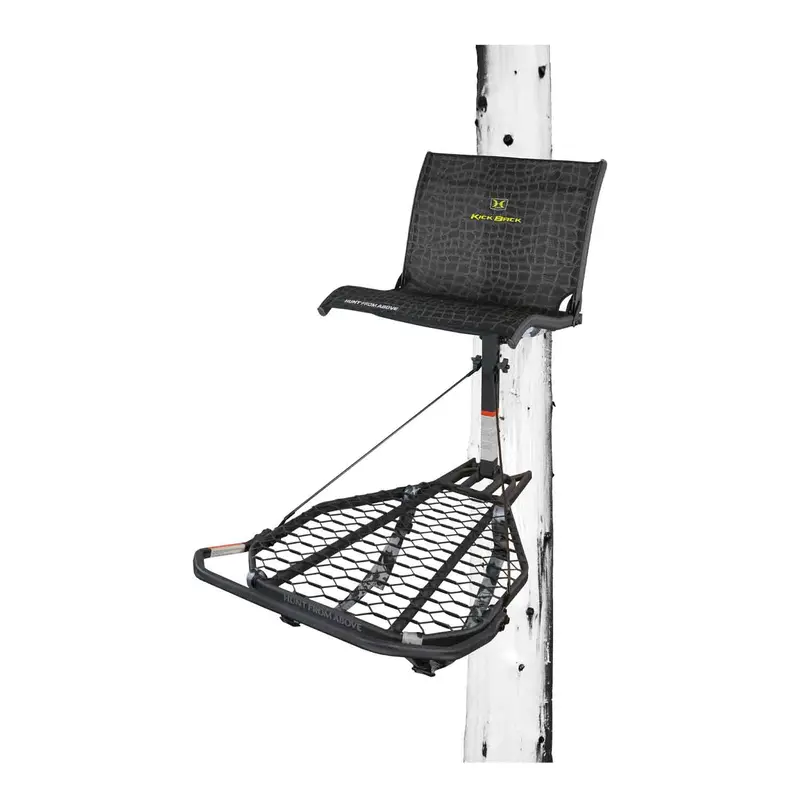 Hawk Kickback Lvl Hang-On Treestand With Safety Harness 1
