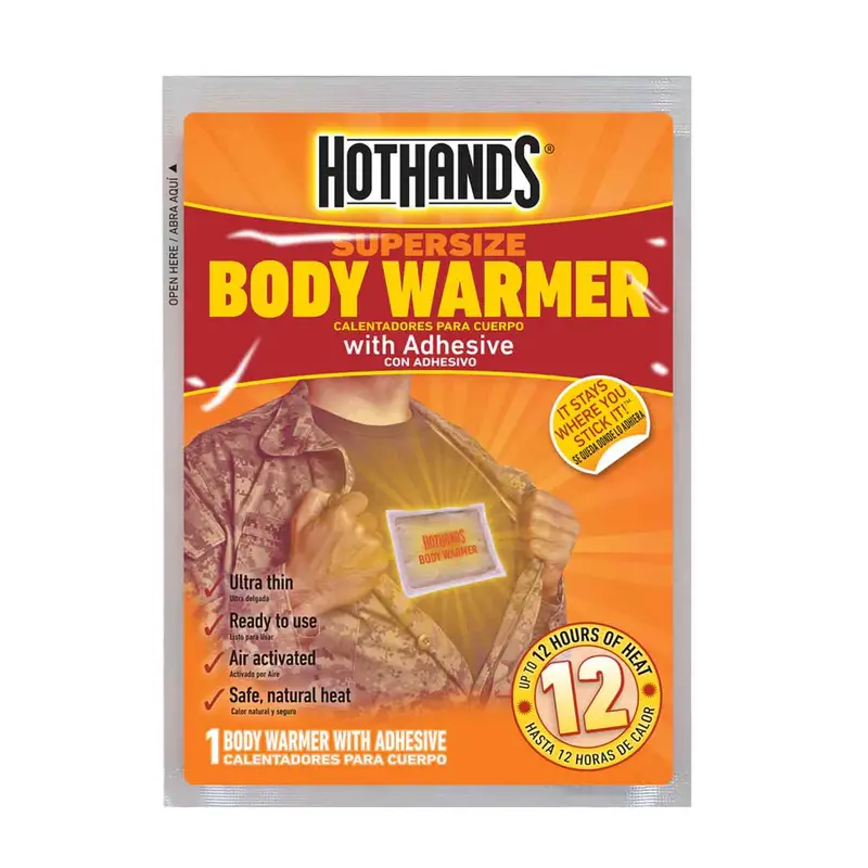 Hot Hands Adhesive Body Warmers – Single Use 1
