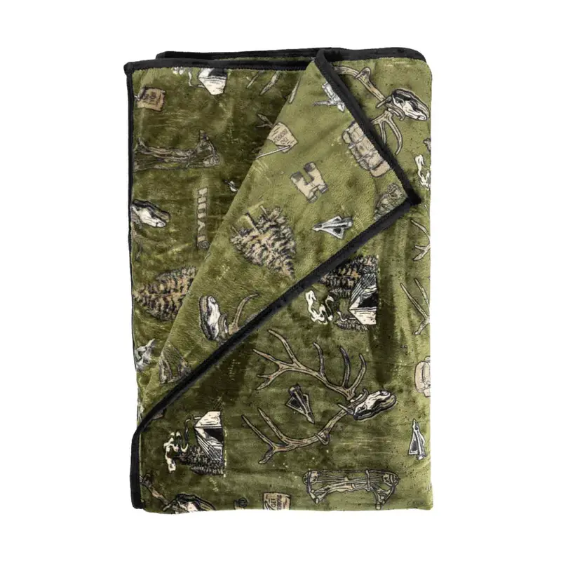 Hoyt Herd Bull Archery Blanket – Durable Polyester Lounge Throw 1