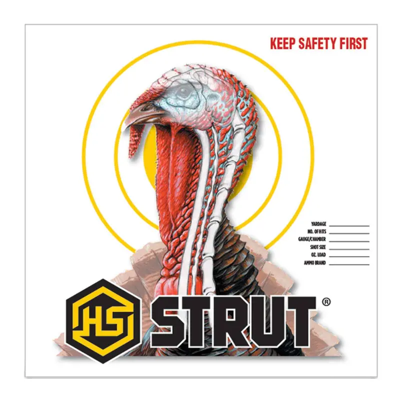 Hunter Specialties 12-Pack Turkey Target Face 1