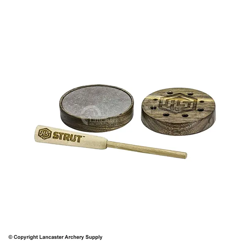 Hunter Specialties Strut Custom Craft Aluminum Pan Turkey Call 1