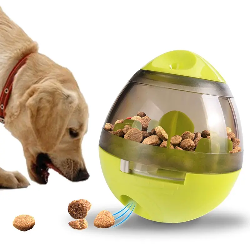 Interactive Rolling Ball Toy With Treat Dispensing Function For Dogs 1