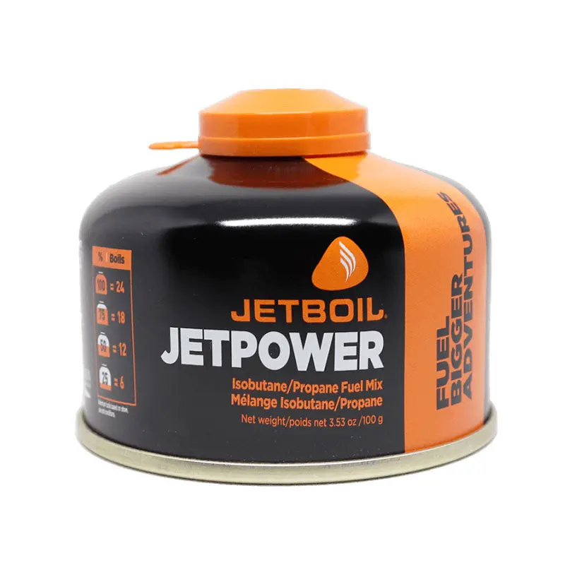 Jetboil Jetpower 100G Isobutane Fuel Canister 1