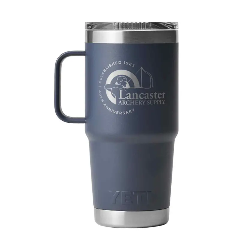 Lancaster Archery Supply 40Th Anniversary Yeti Rambler Travel Tumbler 1