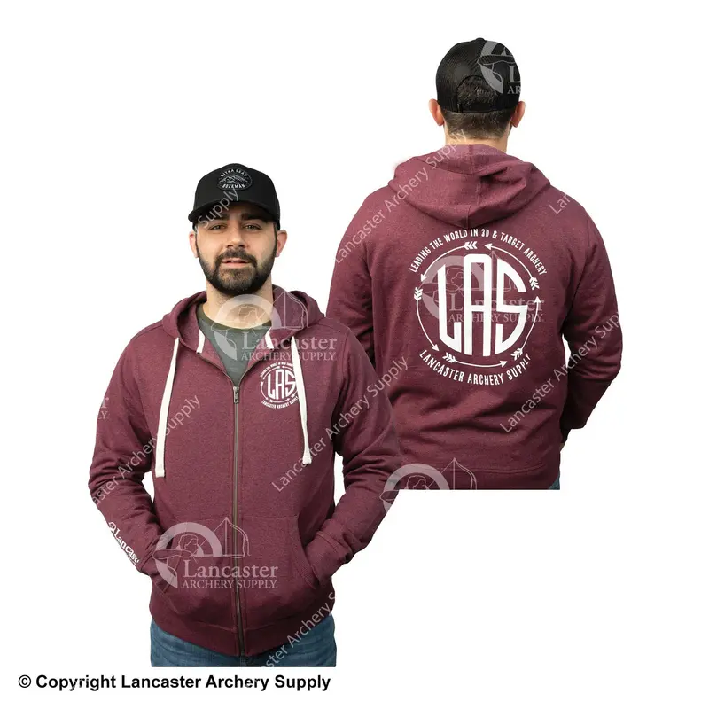 Lancaster Archery Trials Zip-Up Hoodie 1